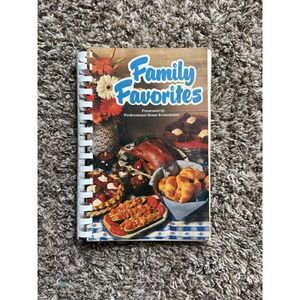 Vintage 1983 Family Favorites Cook Book Professional Home Economics